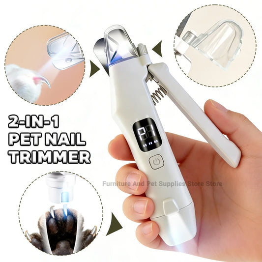 Pet Nail Trimmer Grinder